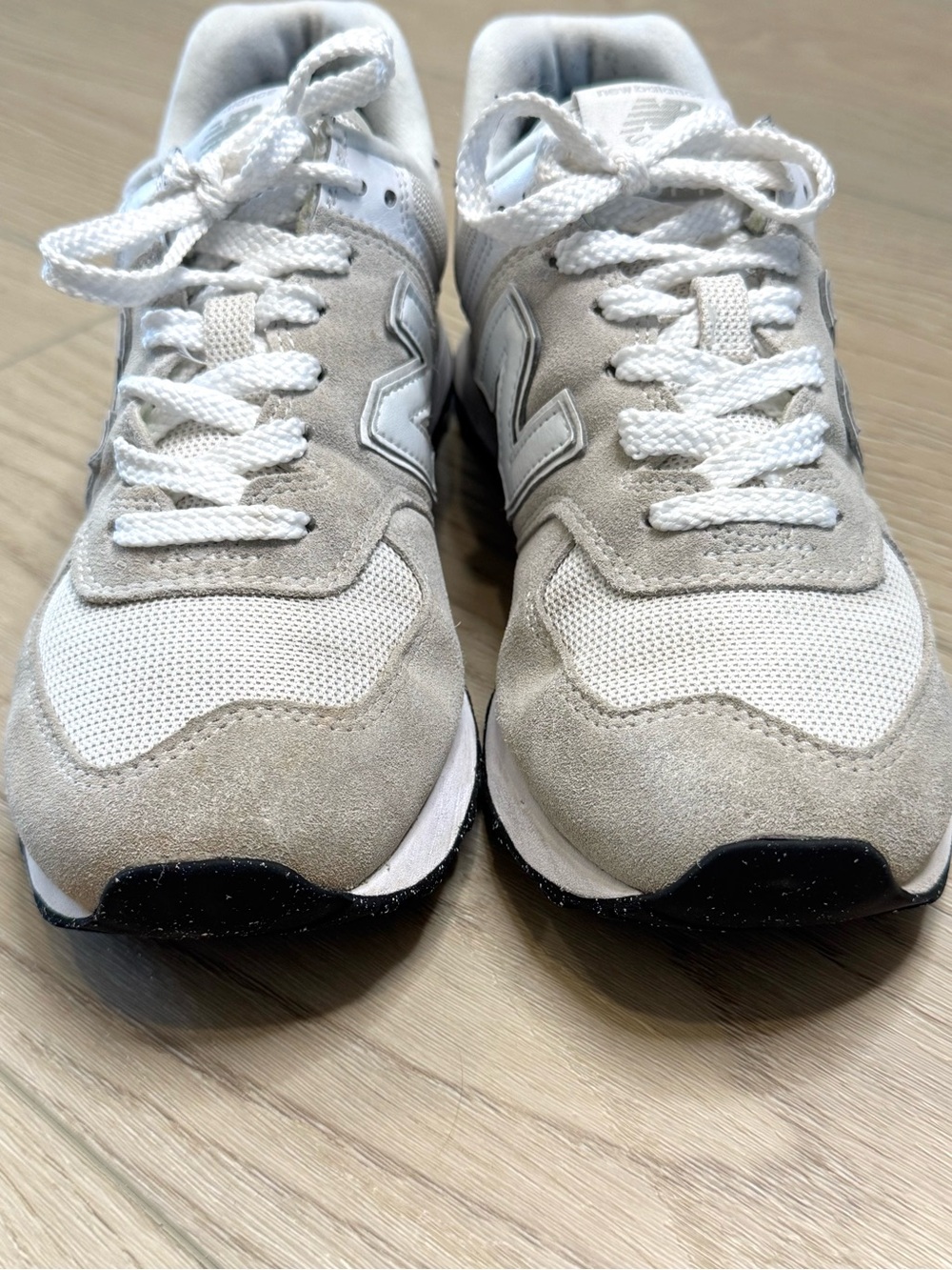 New Balance 574 Nimbus Cloud Suede Mesh Sneakers Running Shoes Size 7.5 - Picture 6 of 10
